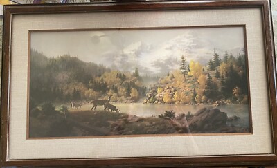 Vintage Dalhart Windberg  Harmony In The Highlands  Signed Print