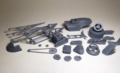 1/25 3D Resin Printed Top Fuel Drag Bike