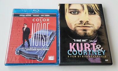 Kurt and Courtney DVD & The Color of Noise Hazel XXL Blu-ray LOT