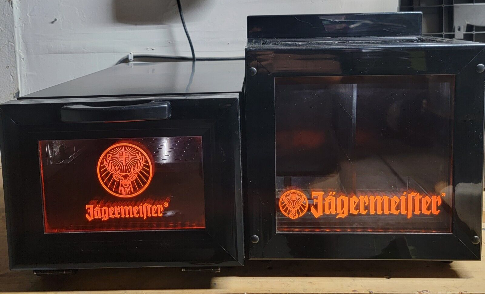 Jagermeister Double Bottle Glorifier Refrigerator shot glass
