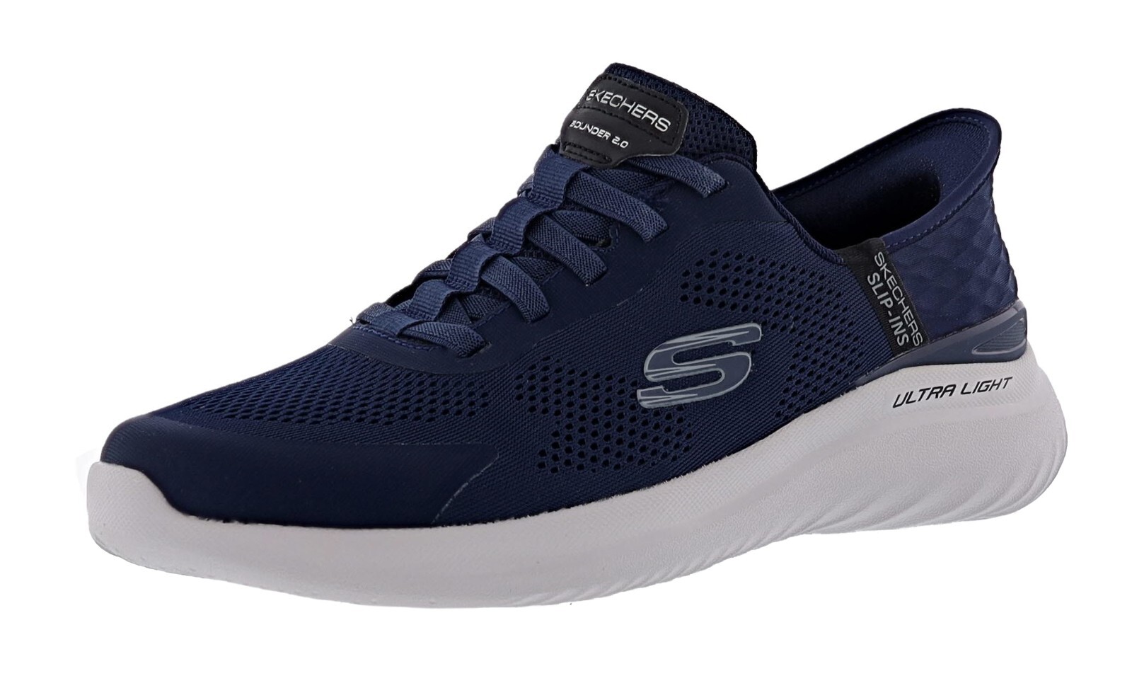 ChRSページ SKECHERS MEN'S SLIP-INS BOUNDER 2.0-EMERGED 232459W/NVY WIDE
