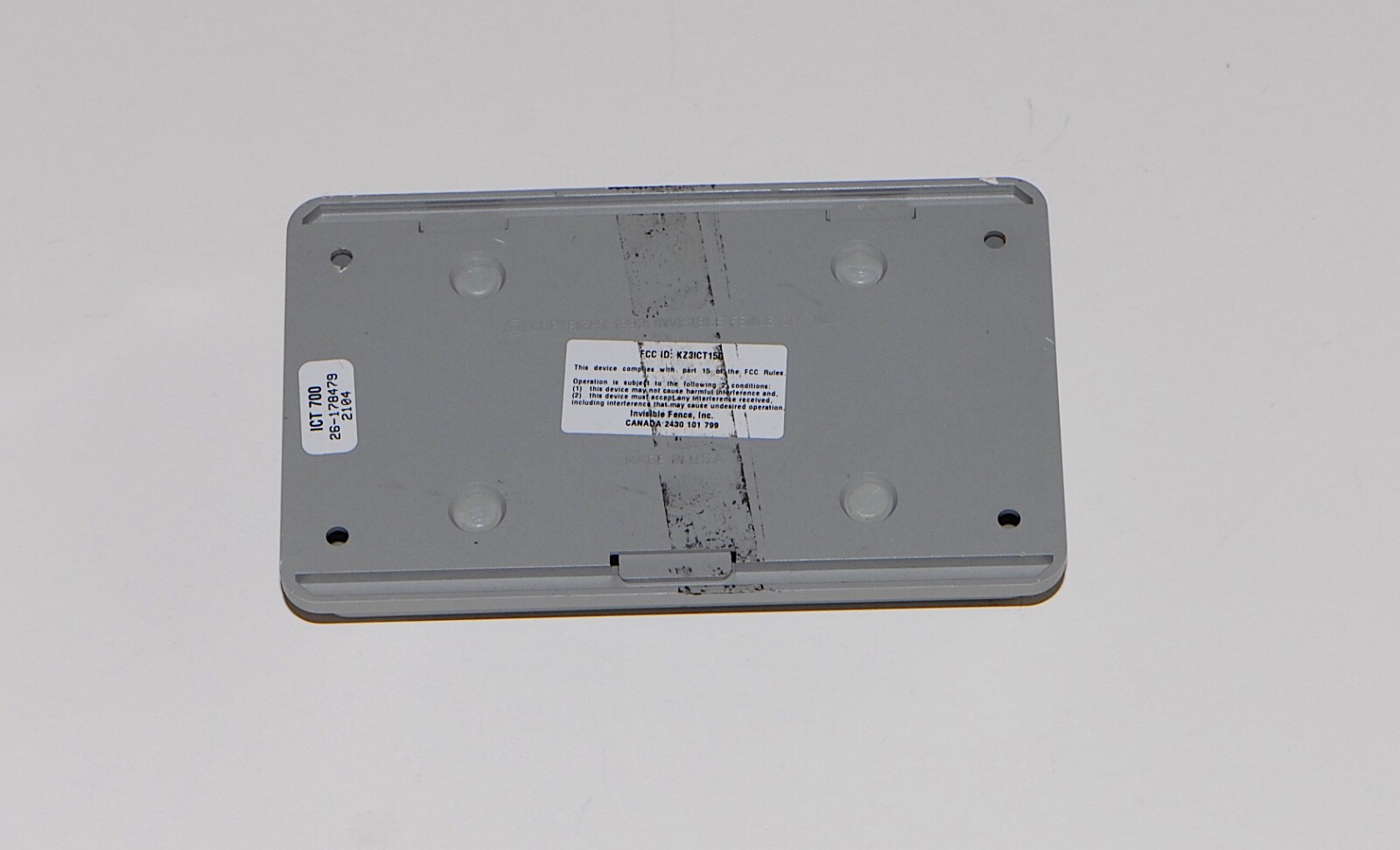 Invisible Fence Brand ICT 700 Transmitter Dog Surge Protector Power Adapter