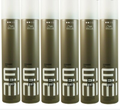 ( 25,97  / 1L ) 6 x Wella EIMI Dynamic Fix 45 Sekunden Modellier Spray - 500ml