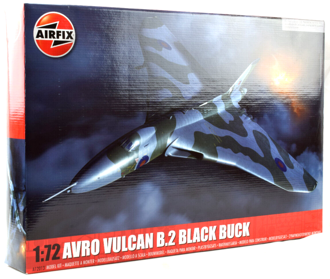 Airfix Avro Vulcan B.2 Black Buck 1:72 Scale Plastic Model