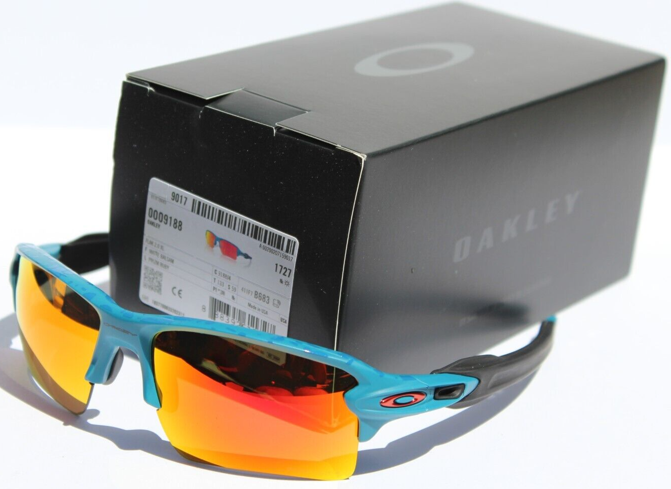OAKLEY Flak 2.0 XL Sunglasses Matte Balsam/Prizm Ruby NEW OAKLEY Flak 2.0 XL Sunglasses Matte Balsam/Prizm Ruby NEW