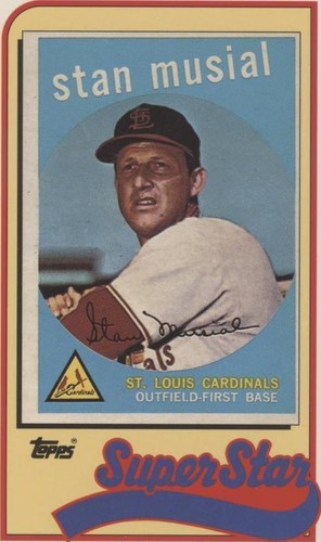 1989 Topps/LJN Baseball Talk - Stan Musial #27