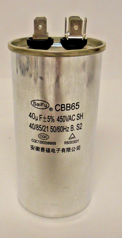 CBB65 Capacitor 450VAC Air Conditioner Compressor Start Capacitor 40uF/Free Ship