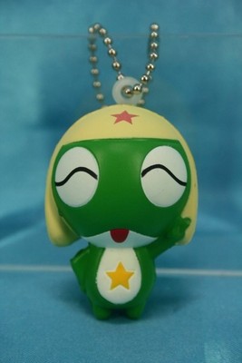 Sunrise Animax Bandai Sgt Frog Keroro Gunso Soft Figure Funyu Keychain B
