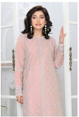 NISHA EMBROIDERED LAWN KURTI BY AALAYA  READY TO WEAR 
