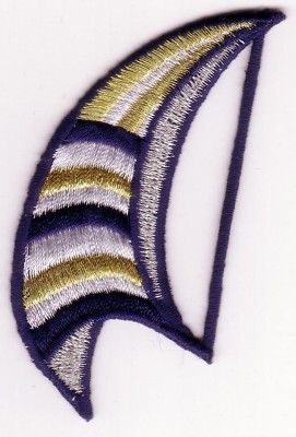Nautical Sailboat Spinnaker Sail Sailing Embroidery Patch