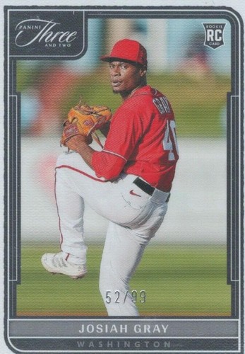 2022 Panini Three and Two - Josiah Gray #111
