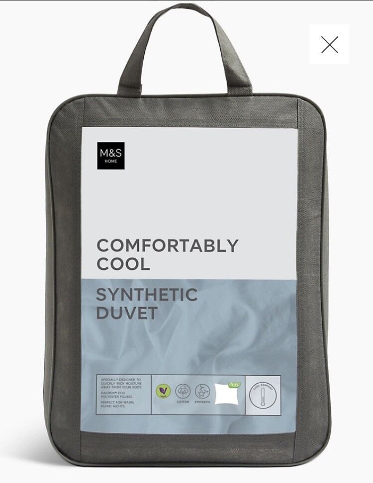 Marks and Spencer Comfortably Cool 10.5 Tog Double Bed Duvet in