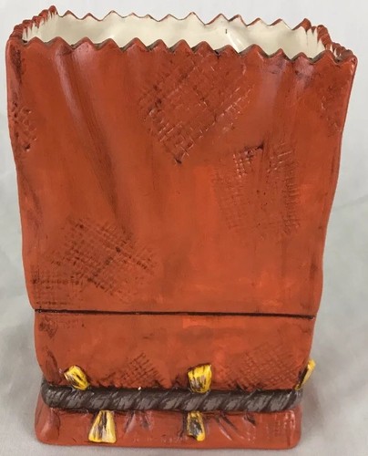 Hand Painted Ceramic Scarecrow Bag