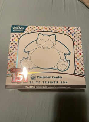 Pokemon Center Stamped 151 Scarlet & Violet Elite Trainer Box ETB Factory Sealed