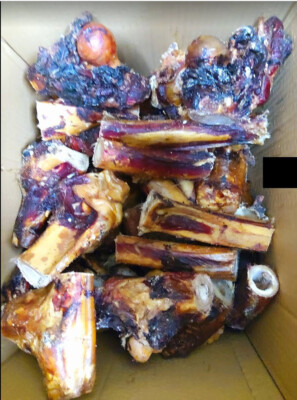 Smoked Wild Game Bones for Medium Dogs - Heavy Pound