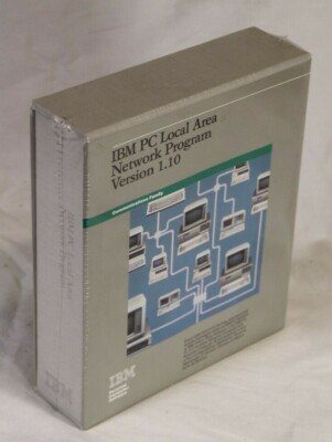 IBM PC Local Area Network Program v1.1 - Still in Shrinkwrap - See Pics!