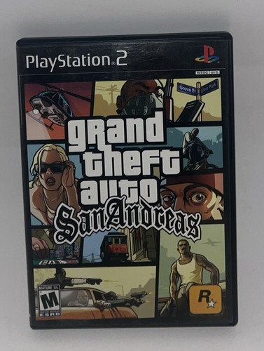 その他 GrandTheft Auto: San Andreas 2nd Edition Grand Theft Auto San Andreas (Sony PlayStation 2, PS2