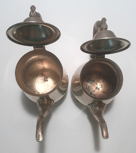 Oneida Silver Plate 4 Piece Tea/Coffee Set With  Creamer And Sugar Bowl