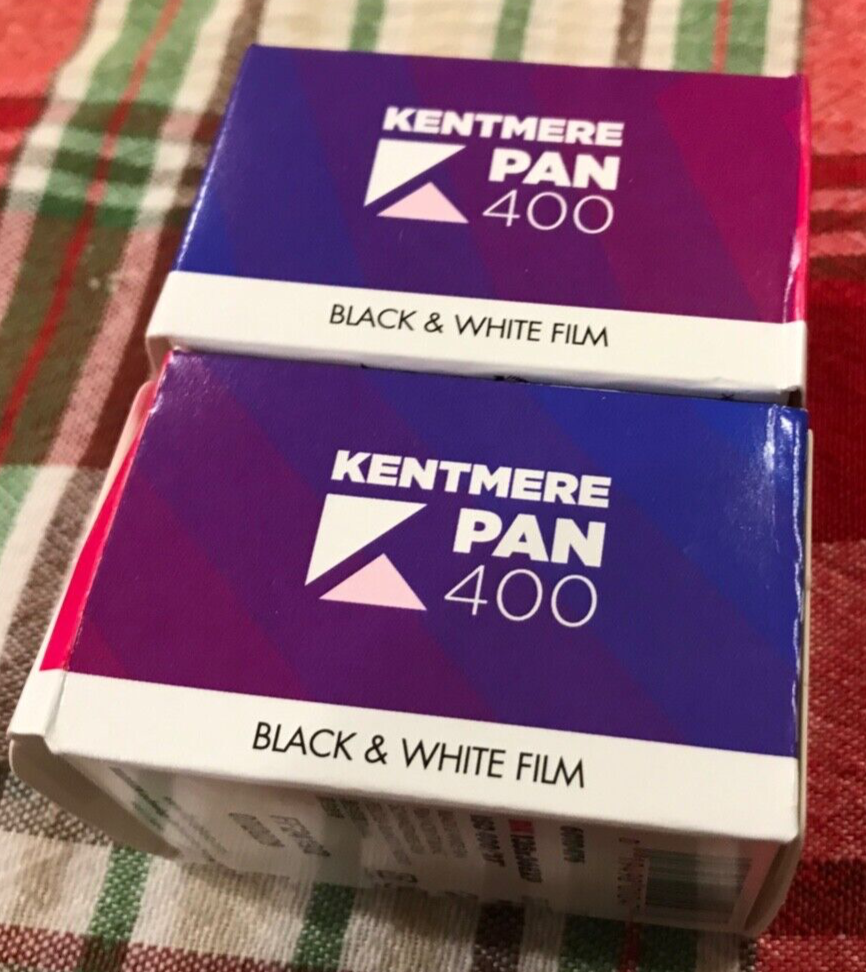 2-PACK Kentmere 400 Black & White Negative 35mm Film NEW & FRESH (36 Exp) 07/28