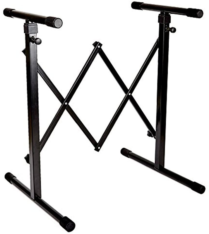 Knox Gear Universal Portable Keyboard Stand Accordion Style with Adjustable