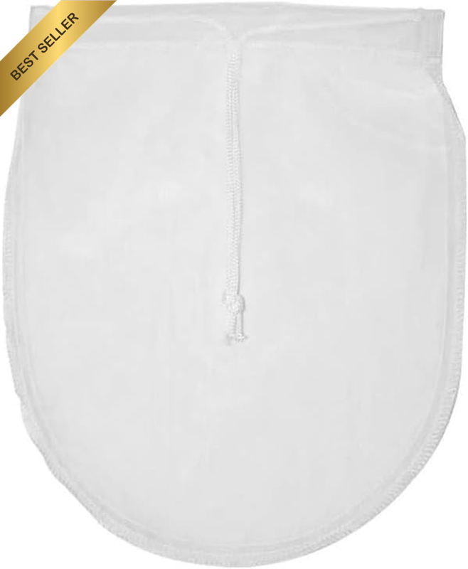 Premium Fine Mesh Food Grade Nut Milk Bag for Almond Milk/Soy Milk - Fine Mesh N