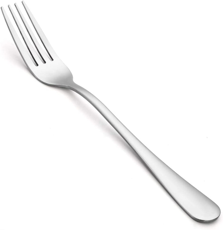 18/0 Stainless Steel Salad Table Fork Set Of 12 Flatware