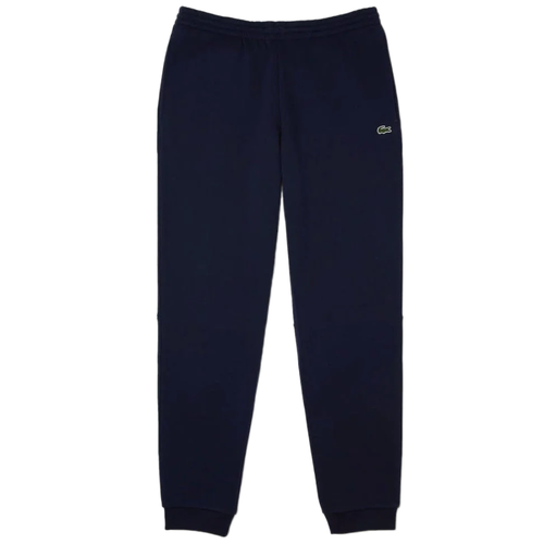 

Мужские флисовые спортивные штаны Lacoste темно-синего зауженного кроя, Navy