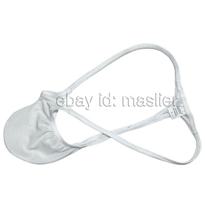 Men's Ice Silk G-string Underpants Contour Pouch T-back Shiny Bikini Underwear
