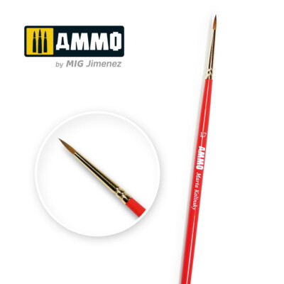 AMMO by Mig Jimenez 1.7 AMMO Marta Kolinsky Premium Brush