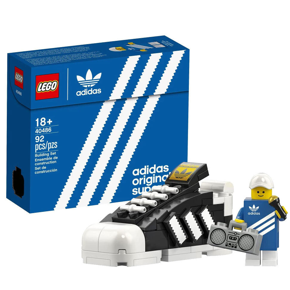ロルカナ box+ おまけアースラ NEW LEGO 40486 - Mini Adidas Originals Superstar Sneaker