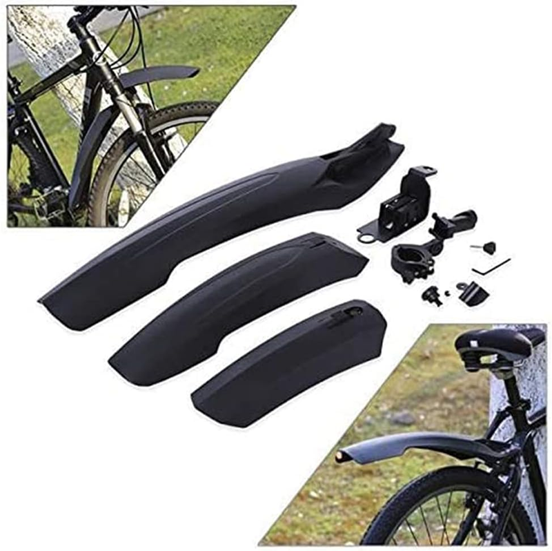 Bike Fenders 1 Set 26 Inch Adjustable Fat Tire Bike Rain Fender Mud Guard for Ro