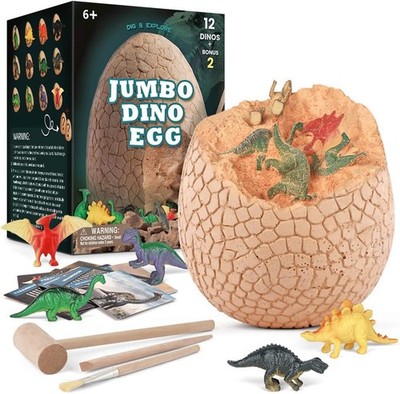 Jumbo Dino Egg Modelo GD806 Nuevo,Surakey Juego de excavación de dinosaurios de
