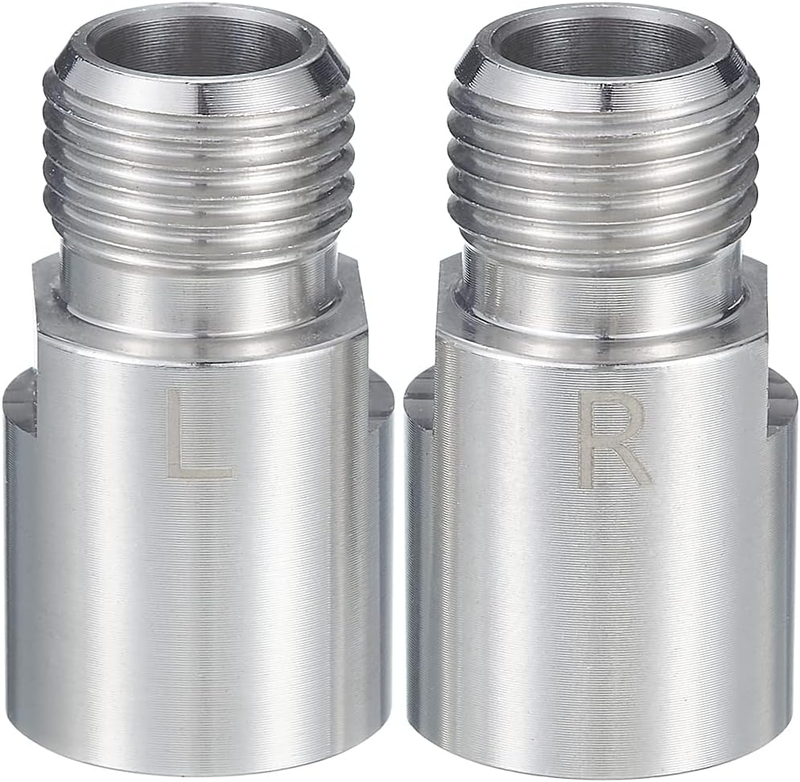 Bike Pedal Extenders, Chrome-Molybdenum Steel Bicycle Pedal Extender for 9/16 In