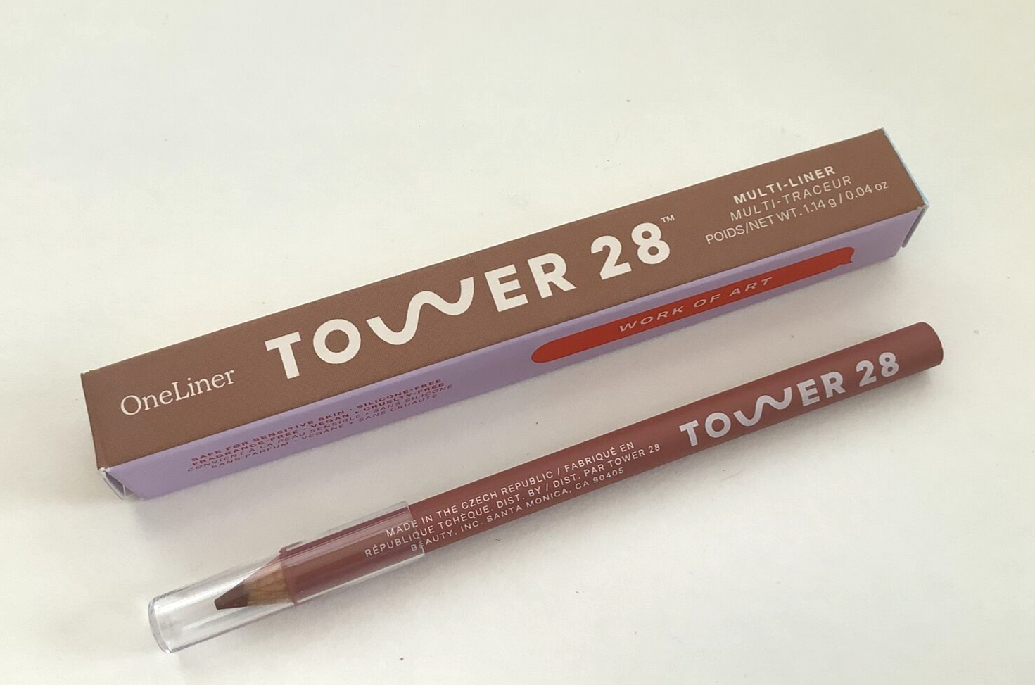 Tower 28 Beauty OneLiner Lip Liner + Eyeliner + Cheek Pencil