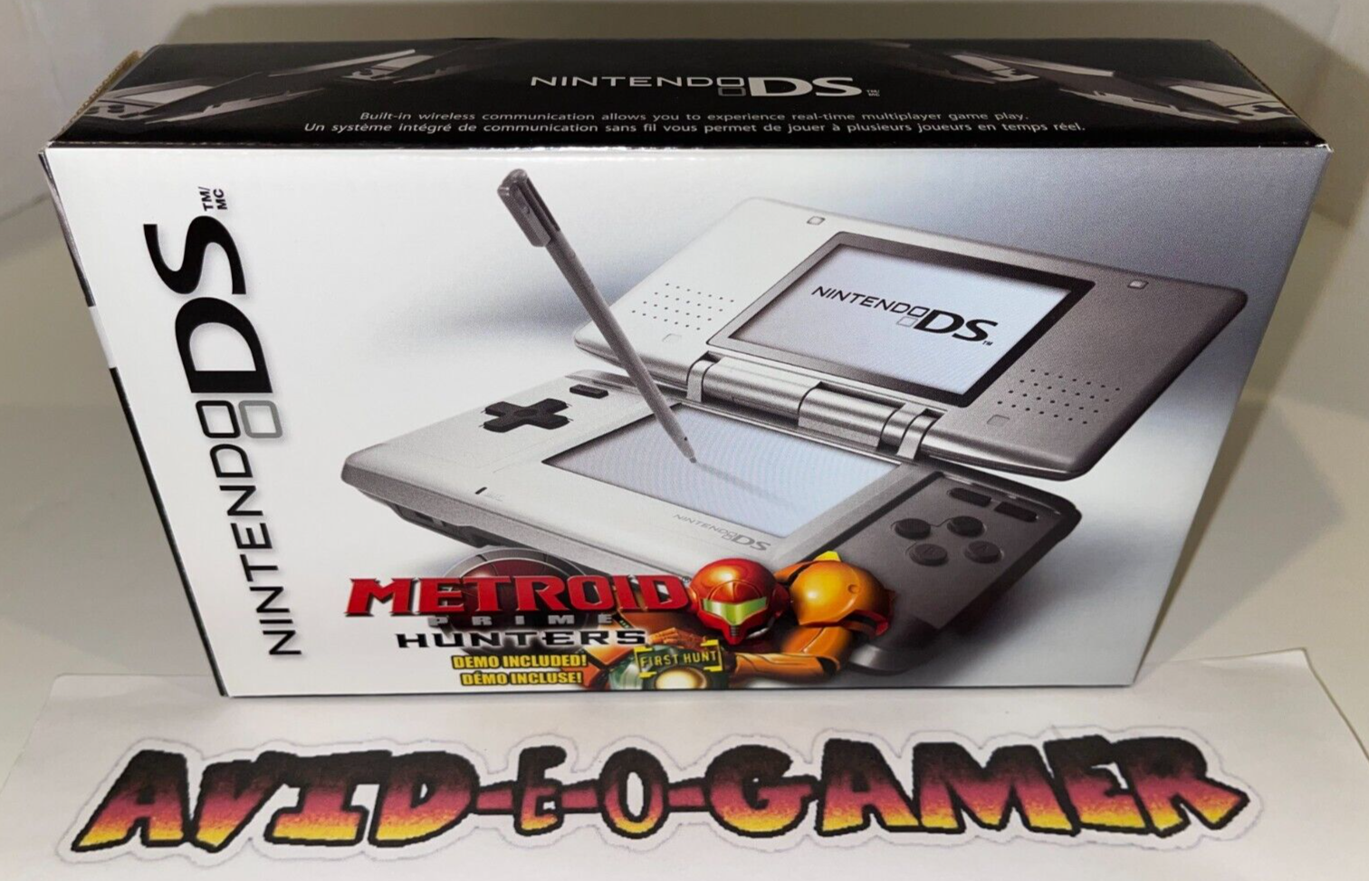 Metroid Prime Nintendo DS Hunters handheld Game Console Metroid Prime Nintendo DS Hunters handheld Game Console