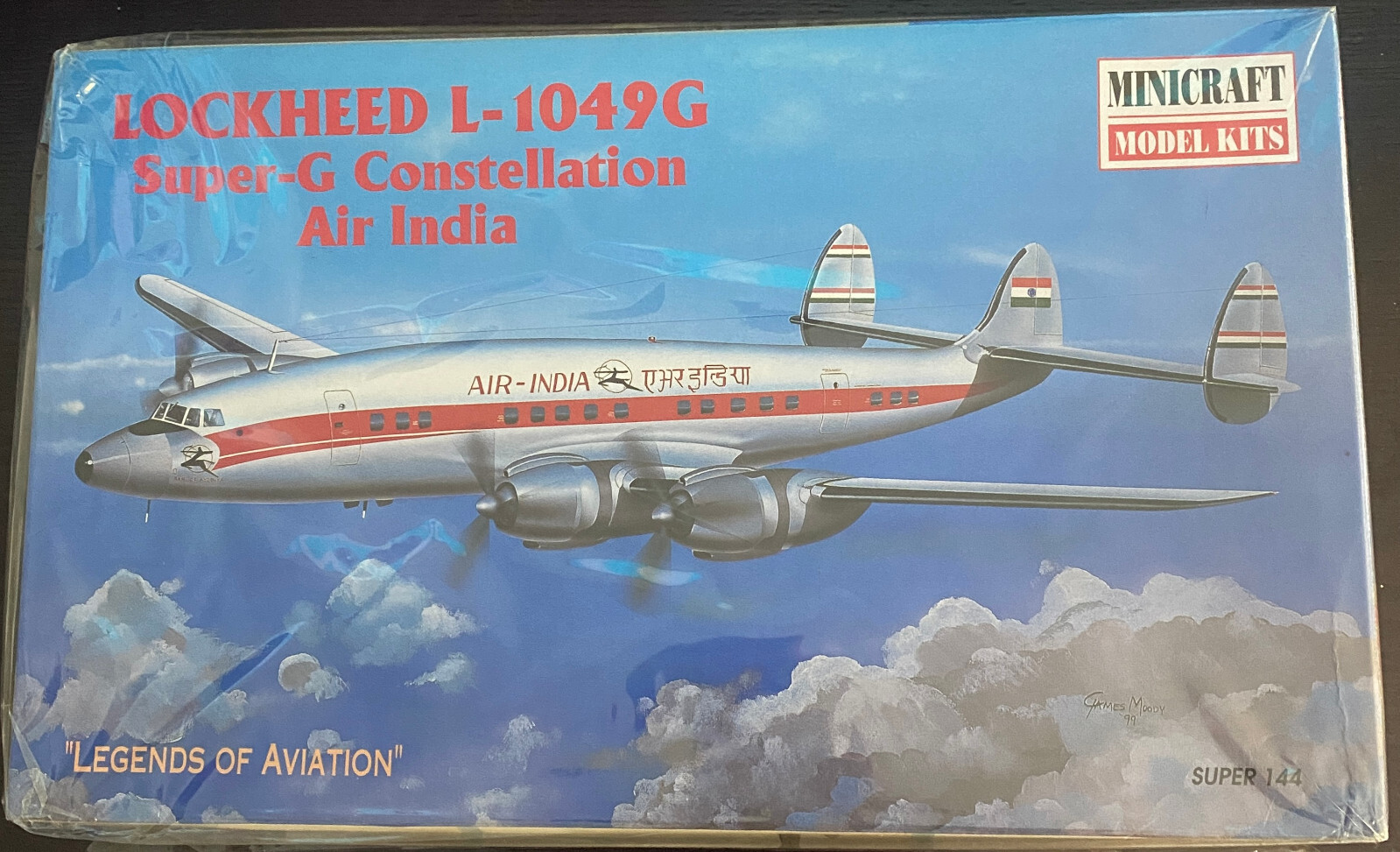 航空機・ヘリコプター L.1049G SUPER CONSTELL ATION 1/144 Revell 1/144 L-1049G Super Constellation, by Blair Stewart