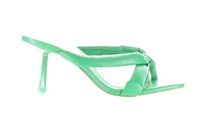 Jennifer Lopez Womens Vivin Green Sandals Size 7.5 (7687299)