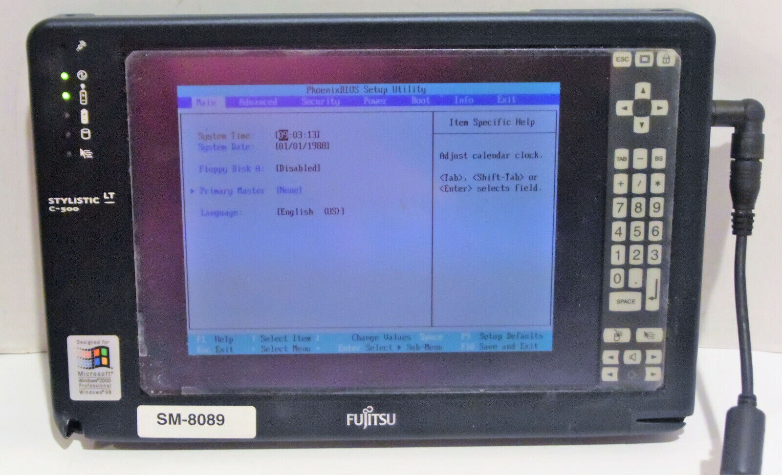Fujitsu Stylistic LT C-500 FMW4303TS Tablet (Intel Celeron Fujitsu Stylistic LT C-500 FMW4303TS Tablet (Intel Celeron