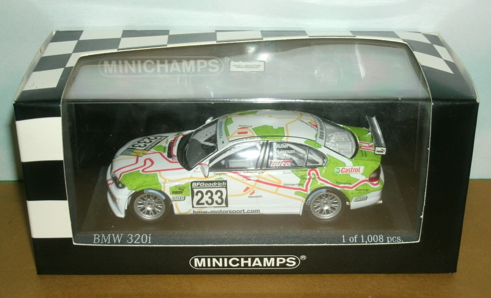 1/43 Scale 2005 BMW 320i E46/4 Nurburgring Race Car (4