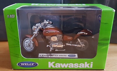 Welly Kawasaki Vulcan 1500 Mean Strike , im Maßstab 1:18,In OVP,Nicht Bespielt