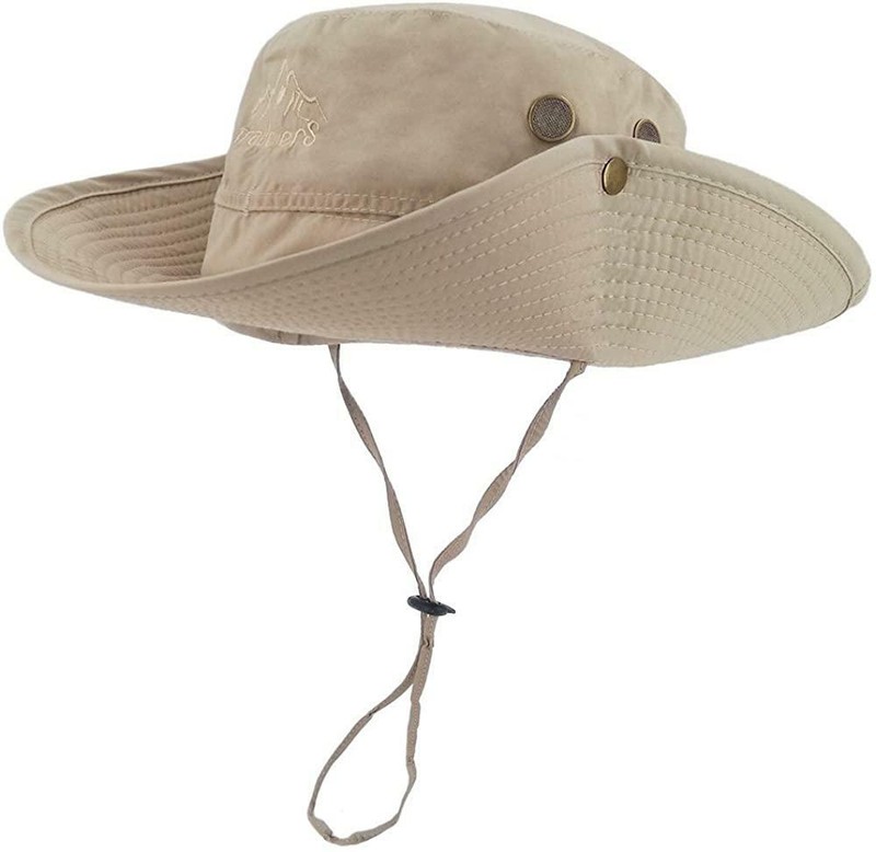 LETHMIK Outdoor Waterproof Boonie Hat Wide Brim Breathable H
