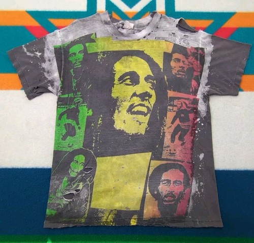 Vintage Bob Marley Mosquitohead Shirt Made In USA Single
