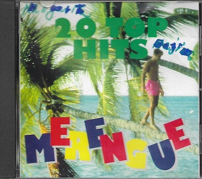 V.A.- 20 Top Hits Merengue (Merengue) CD the back cover is cut