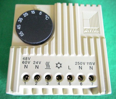 Rittal SK 3110 Thermostat Temperaturregler Schaltschrankbau Enclosure VDE Indust