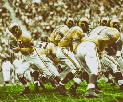 E646 Norm Van Broklin Rams Football 8x10 11x14 16x20 Oil Painting Photo