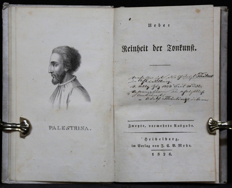 Thibaut, Par PuretÃ© De Tonkunst, 2. ÃDition,Preisbuch,1826