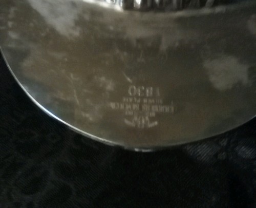 SERVING PLATTER SILVERPLATE CO  '1830s   16