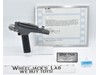 Classic Phaser W/ Red Trigger Star Trek 1980's,2008 Richard A. Coyle W/COA