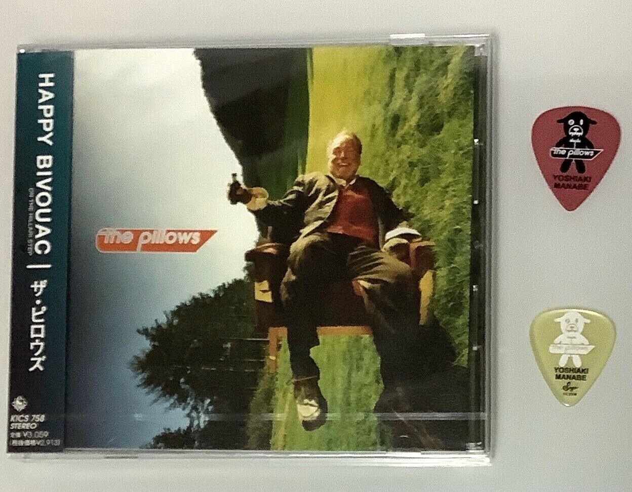 CD the pillows HAPPY BIVOUAC KICS758 w/Yoshiaki Manabe Model