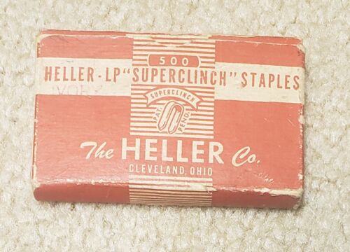 HELLER LP SUPERCLINCH STAPLES open box